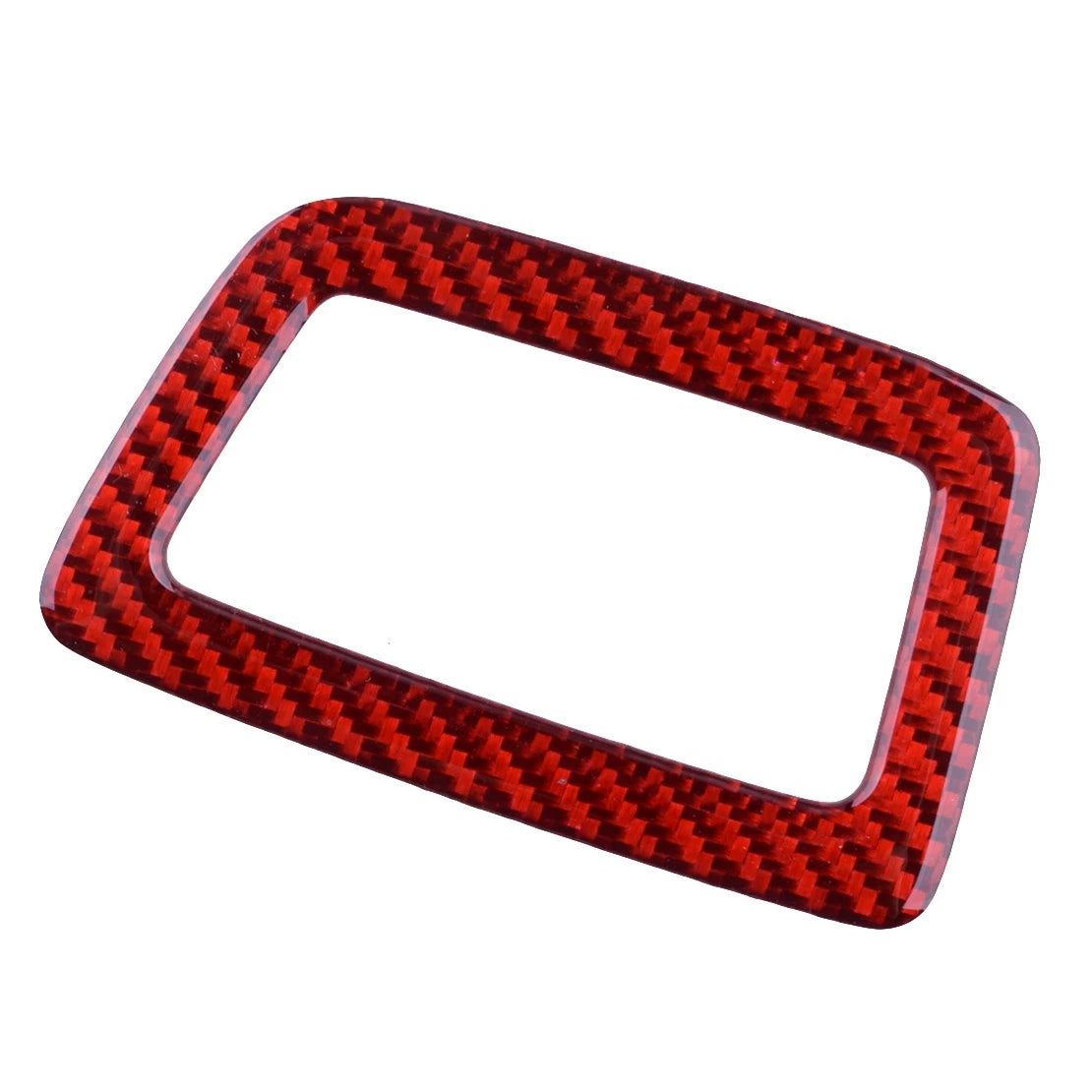 2 x Red Carbon Fiber Dashboard Vent Covers for Honda Accord (2013-2017)