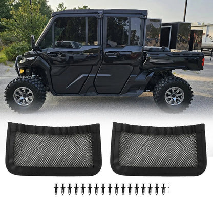 Backrest Rear Storage Nets for Can-Am Defender MAX HD7 HD8 HD9 (2016-2023)