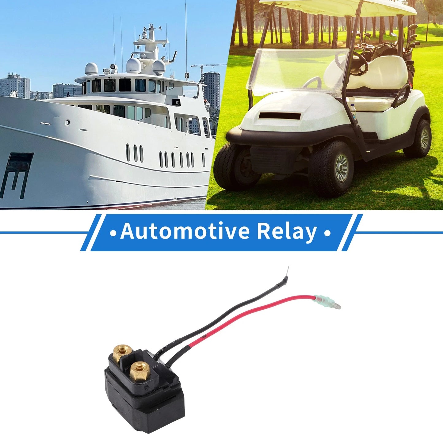 Relays 68V 2-Terminal for Yamaha Outboard Engine