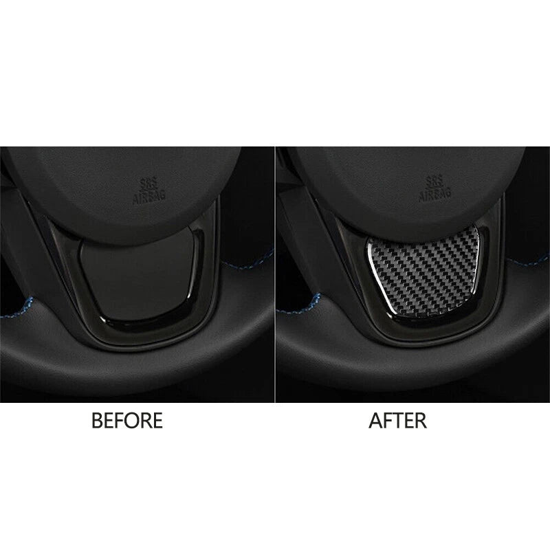 Carbon Lower Panel Steering Wheel Cover for Toyota GR Supra (2020-2022)