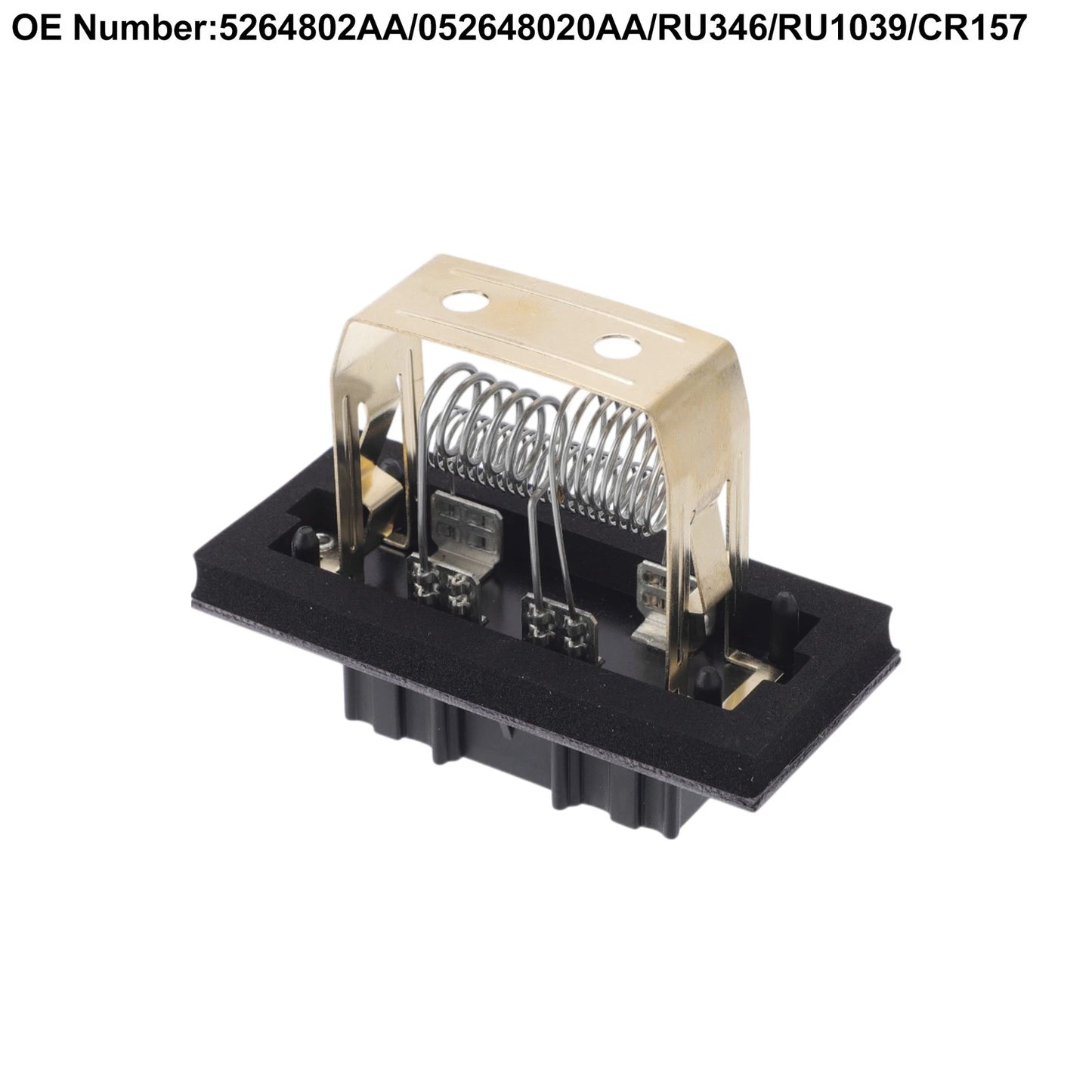 HVAC Blower Motor Resistor for Plastic Metal