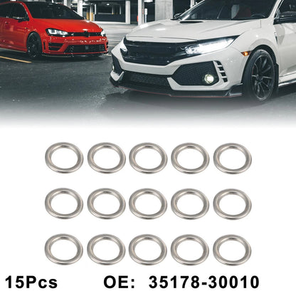15 x Engine Oil Drain Screw Gasket M12 for Toyota Tacoma (2009–2019)