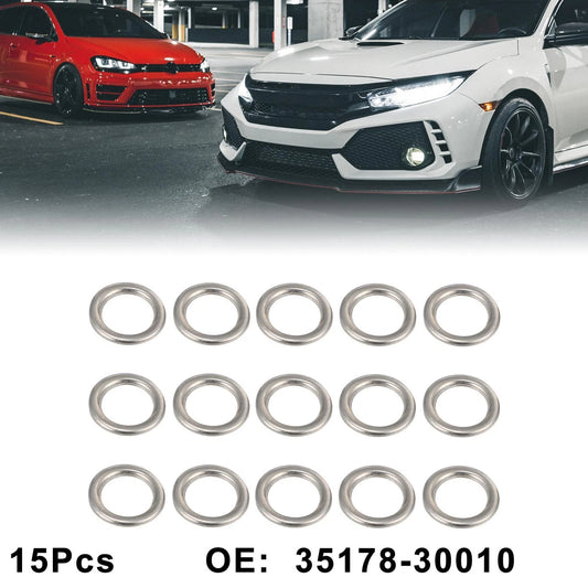 15 x Engine Oil Drain Screw Gasket M12 for Toyota Tacoma (2009–2019)