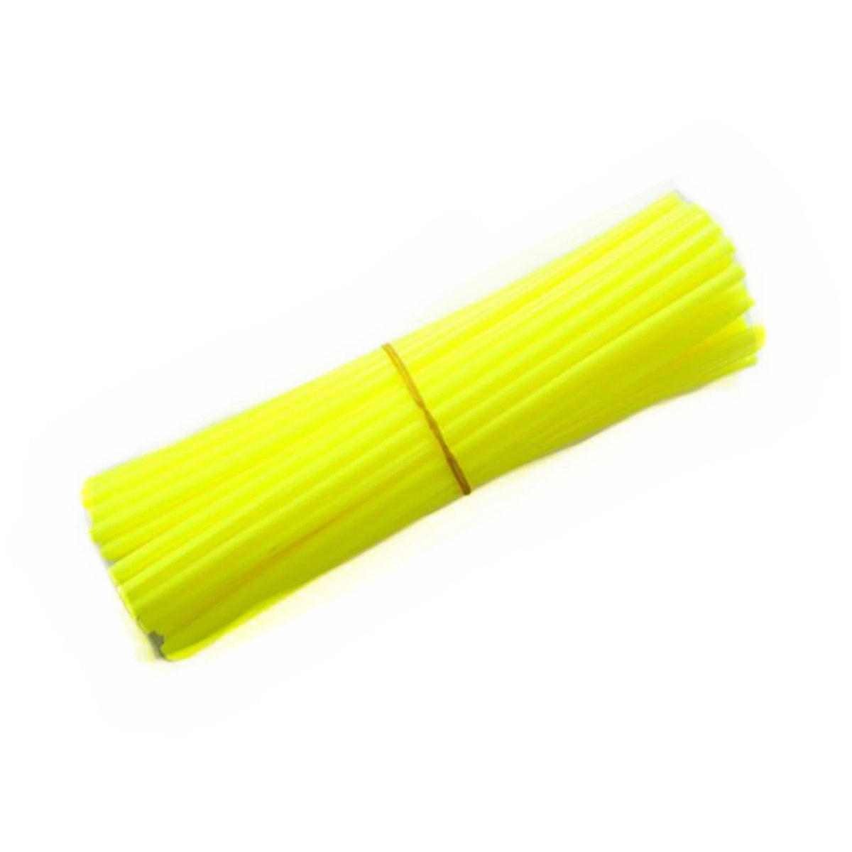 7 Bright Yellow Spoke Wraps for MX Motorcross Dirt Bike KTM CRF