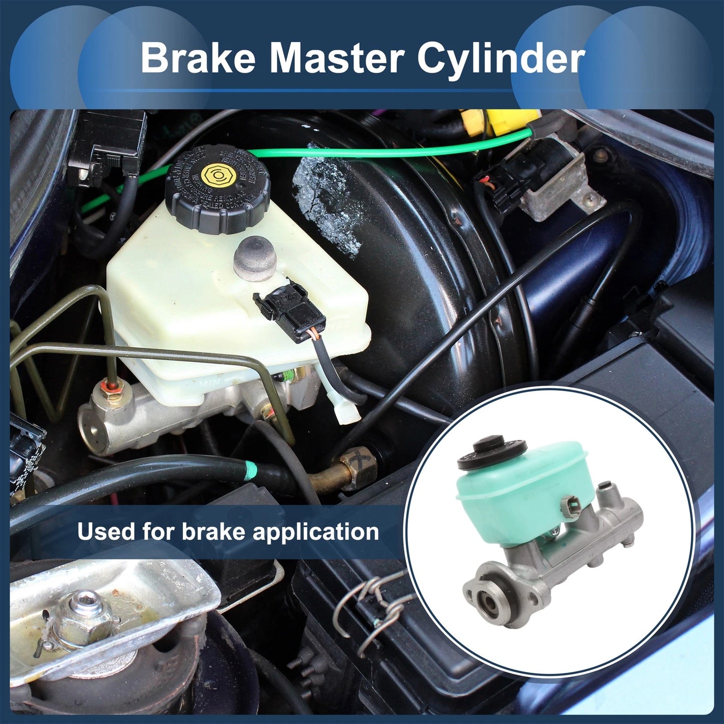 Brake Master Cylinder with Reservoir for Toyota RAV4 (1994-2000)