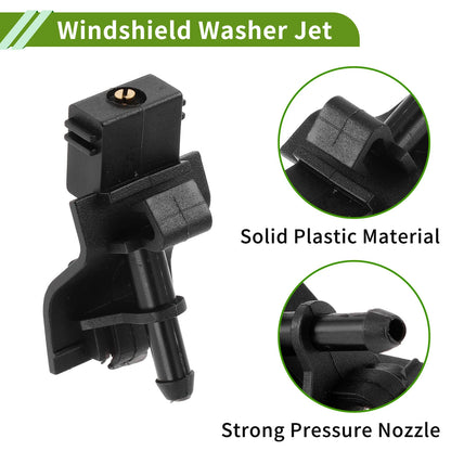 Windshield Washer Nozzle & Hose Connector for Toyota (2000-2006)