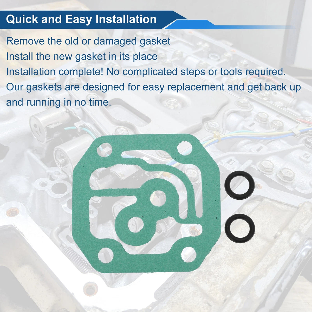 Transmission Single Linear Solenoid Valve Gasket for Honda Accord