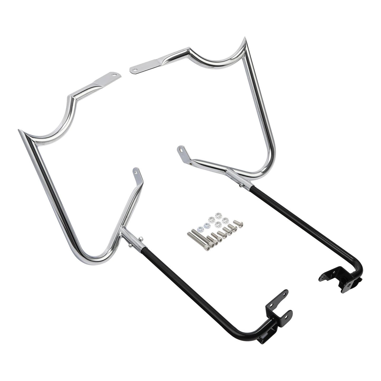 Saddlebag Bracket Guard Bar for Harley Touring Electra Street Glide (2014-2024)
