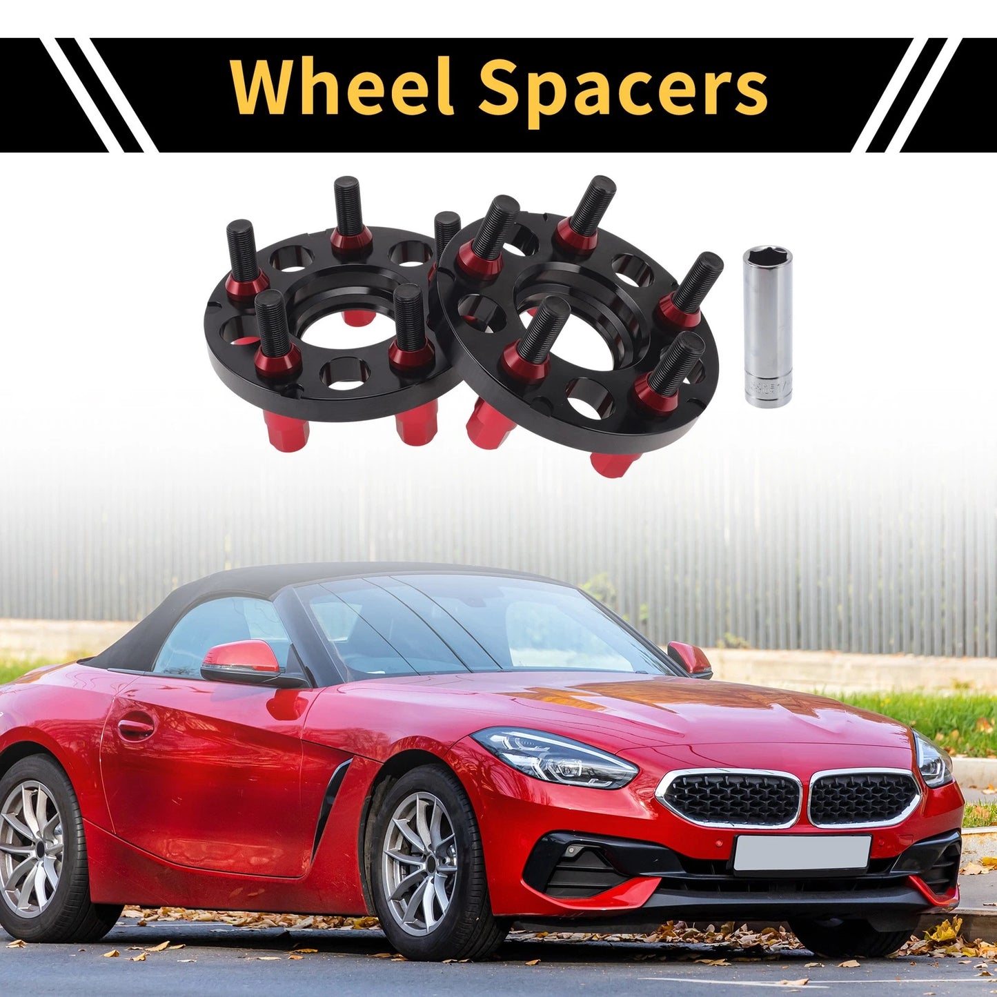 Wheel Spacers 5x112mm 66.56mm (2.62") M14x1.25 BMW Z4 G29 (2019-2020)