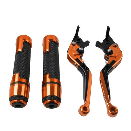 CNC Brake Clutch Levers & Handlebar Grips Set for Honda CBR600RR CBR954RR