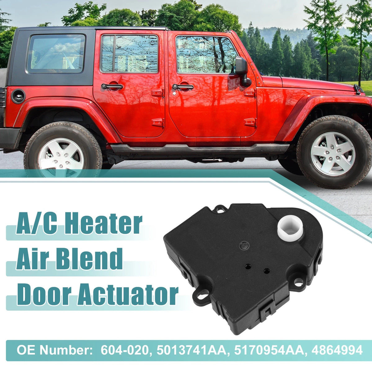 A/C Heater Air Blend Door Actuator for Jeep Cherokee (1998-2001)