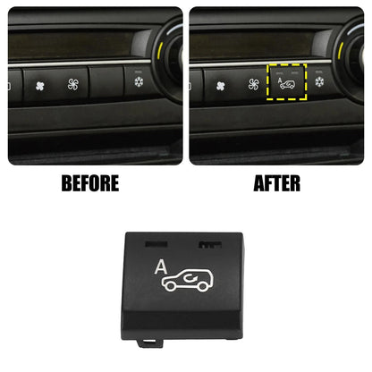 Air Recirculation Button AC Climate Panel Cycle Switch for BMW X5 X6