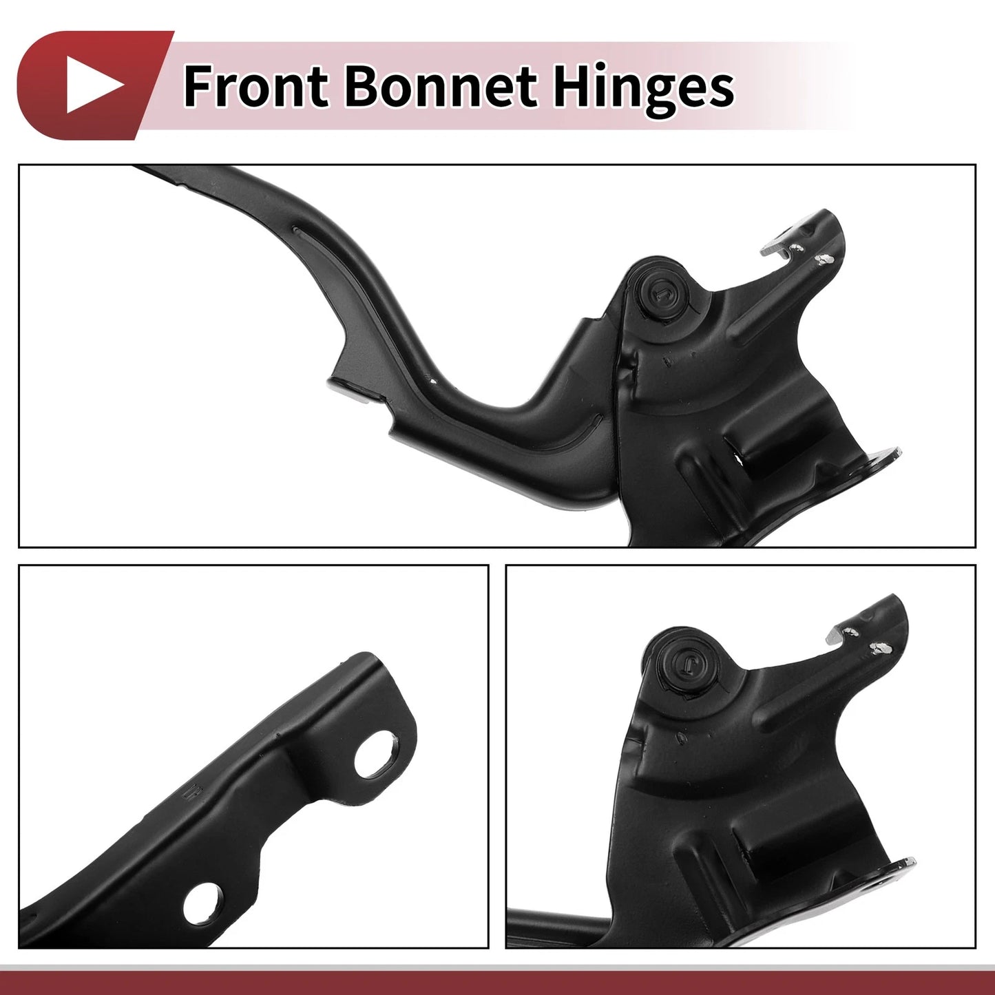 Hood Hinges 1 Pair for Kia Forte (2010-2013)