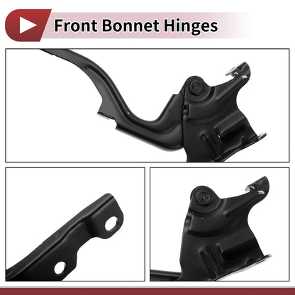 Hood Hinges 1 Pair for Kia Forte (2010-2013)