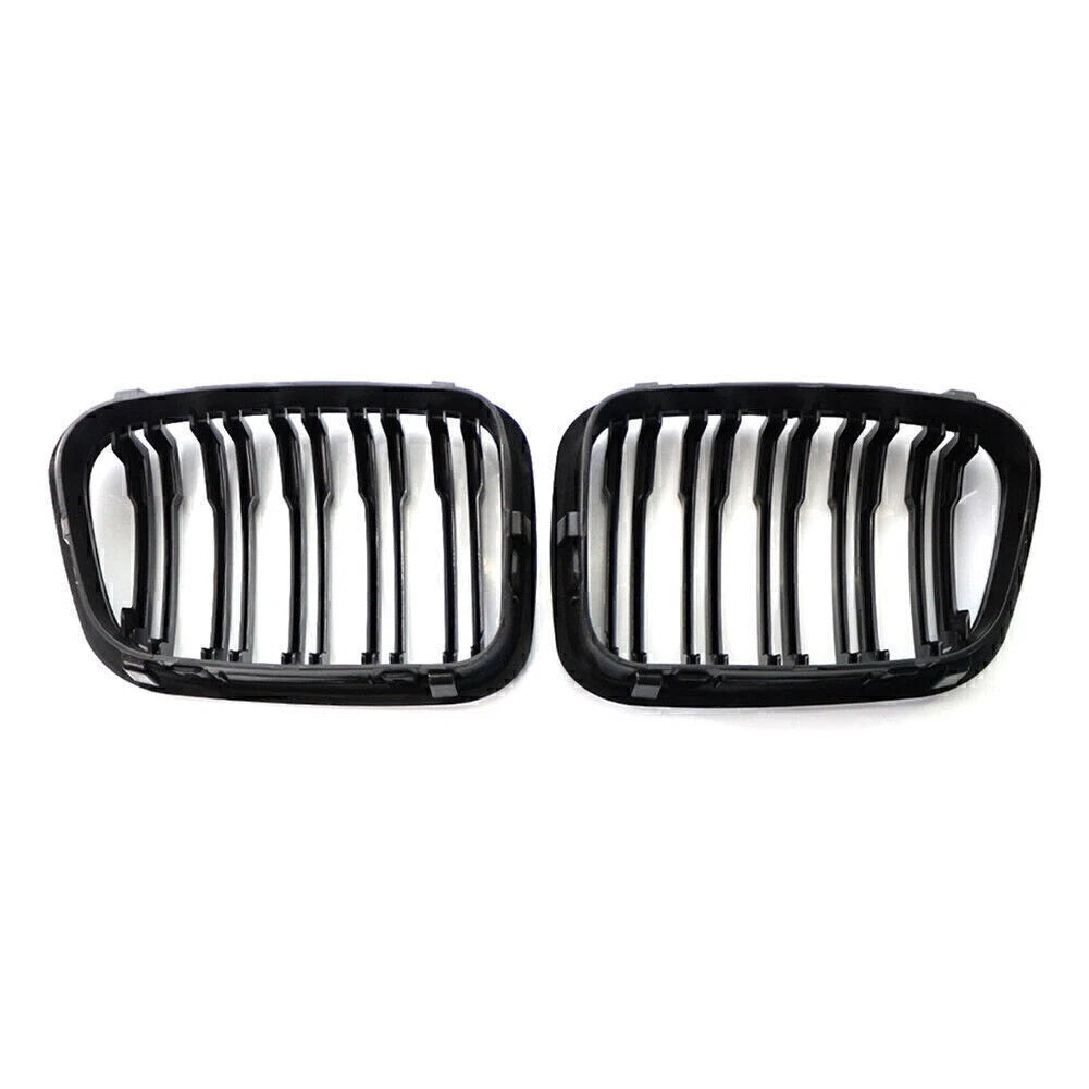 Front Twin Bar Grille Trim for BMW 3 Series E46 4 Door (1999-2001)