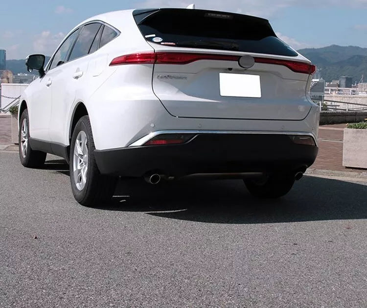 Rear Bottom Bumper Molding Trim Chrome Style for Toyota Harrier Venza (2020-2024)