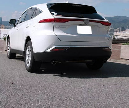 Rear Bottom Bumper Molding Trim Chrome Style for Toyota Harrier Venza (2020-2024)