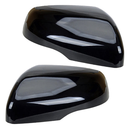 L & R Rearview Side Mirror Covers for Ford Edge (2015-2021)