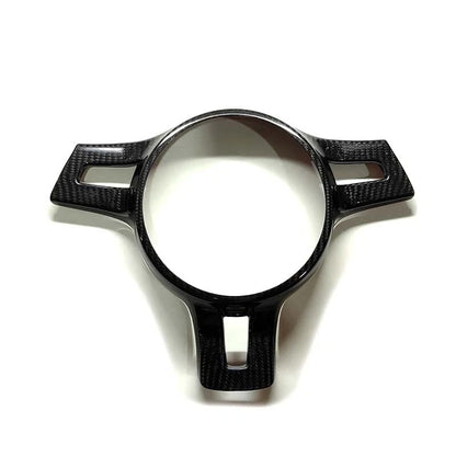 Real Carbon Fiber Steering Wheel Frame Cover Trim For Porsche 911 2011-2015