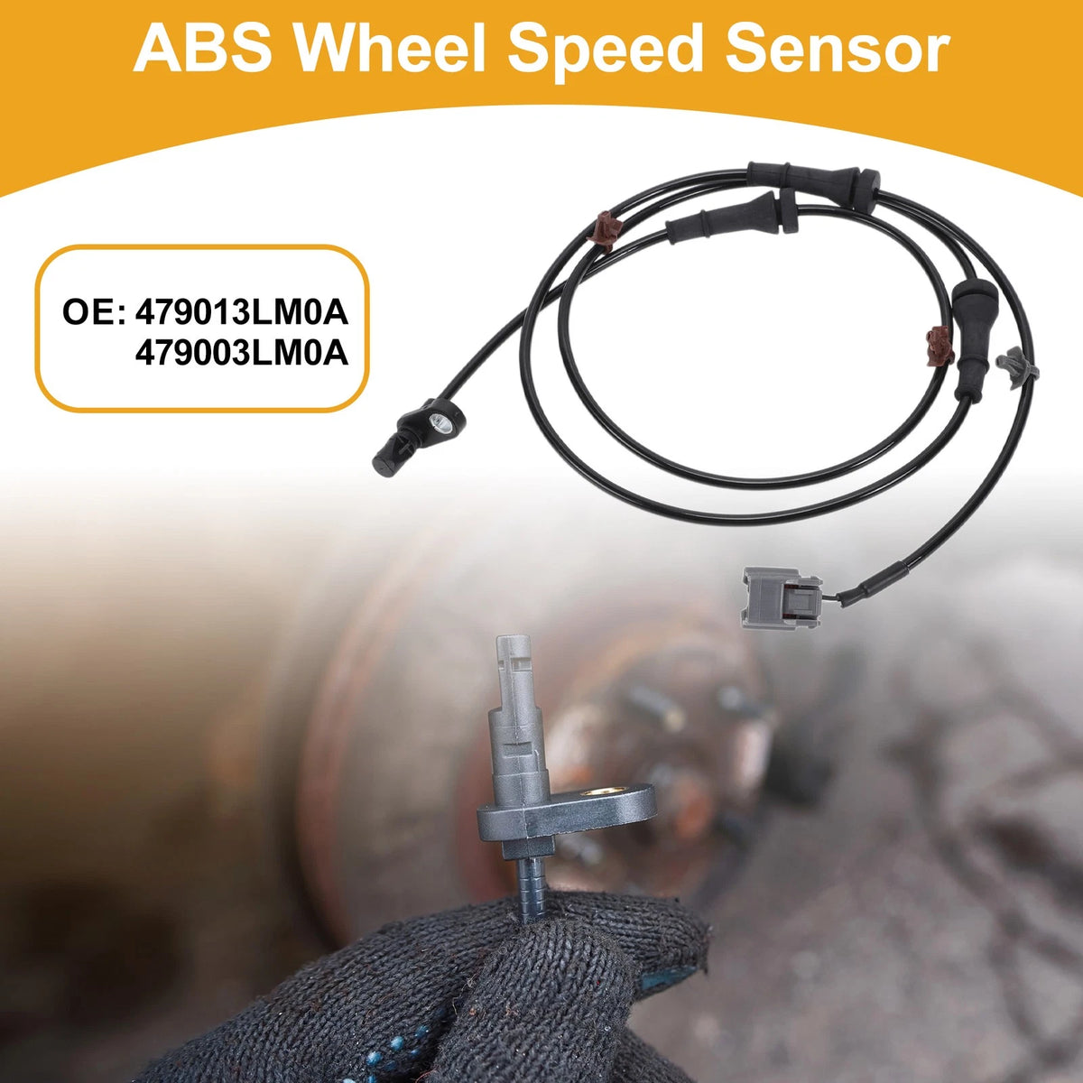 ABS Wheel Speed Sensor Set for Nissan NV200 (2013-2021)