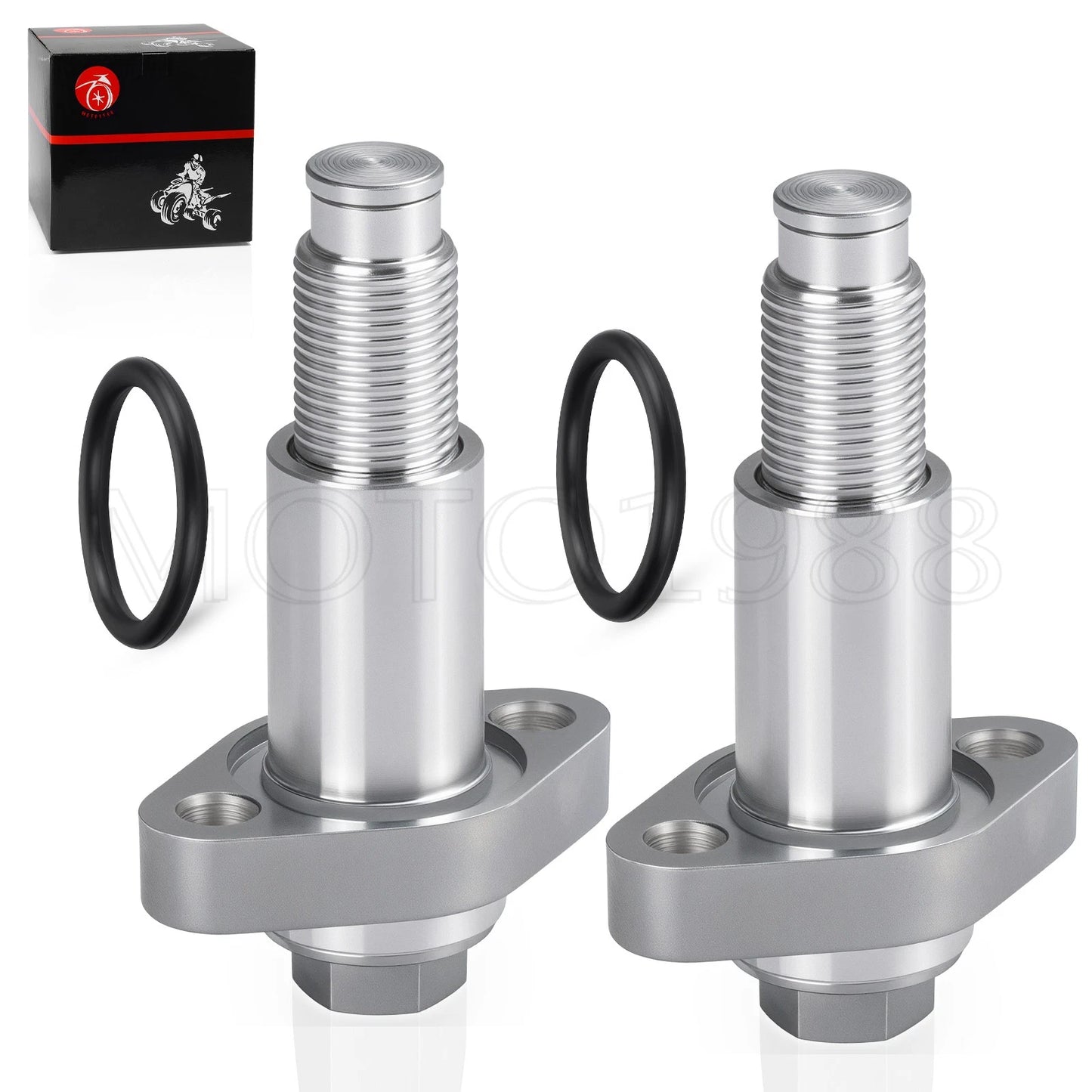 2PCS Aluminum Timing Chain Tensioner for Can-Am Outlander 570/850 Max 2016-2023