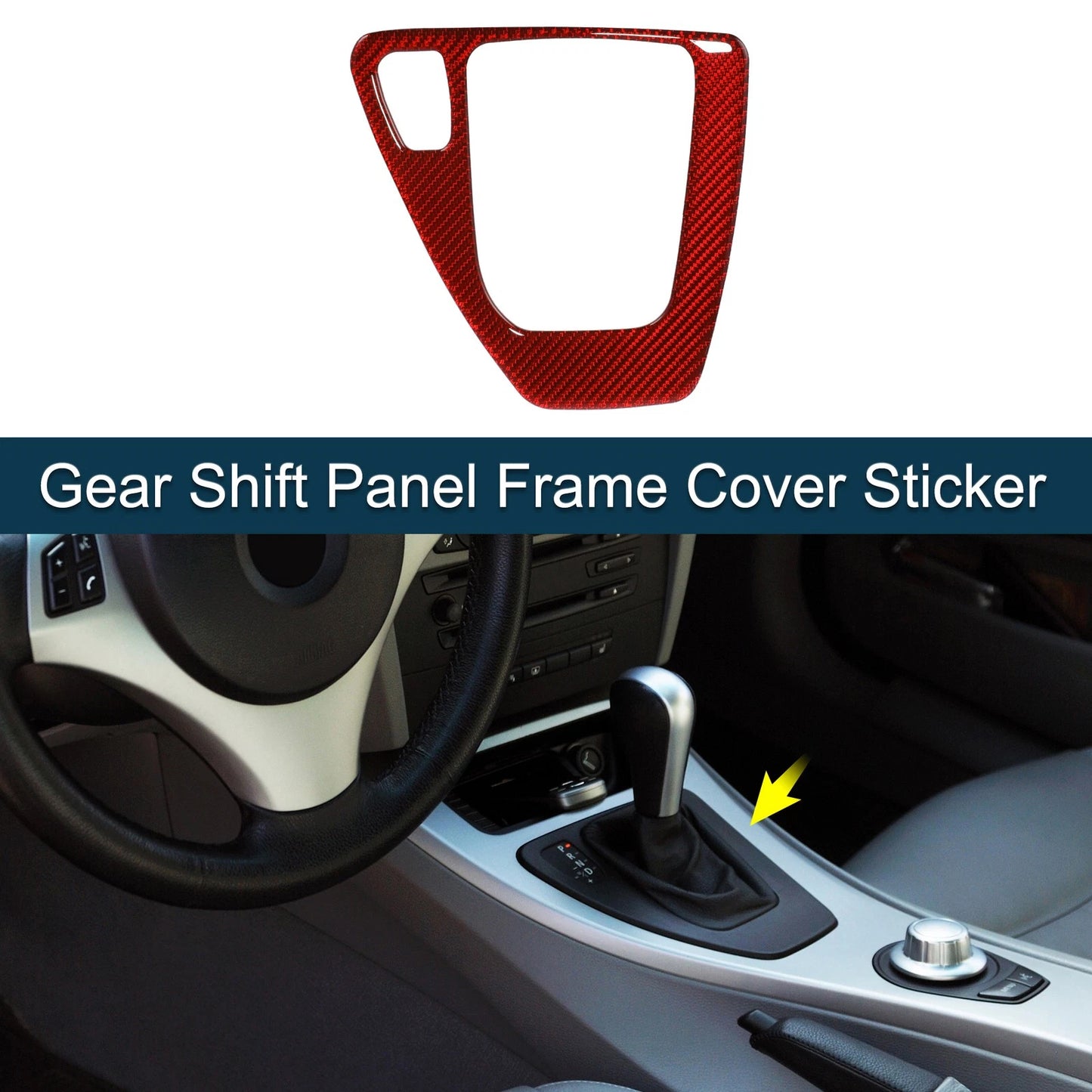Gear Shift Panel Frame Cover for BMW 3 Series E90 E92 E93 (2005-2012) 1 x