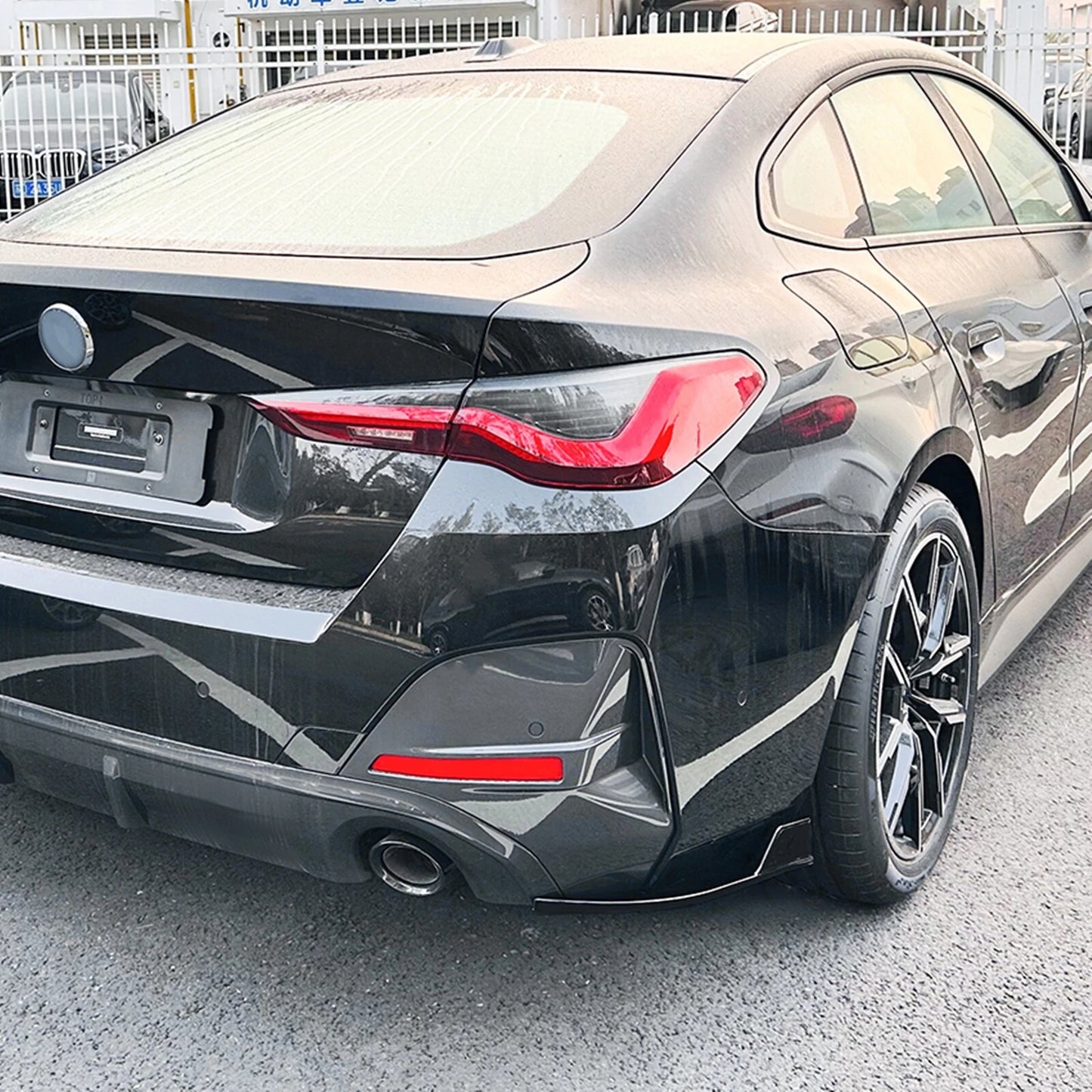Rear Bumper Side Cover Trim for BMW 4 Series G22 G23 G24 M Sport (20-24)