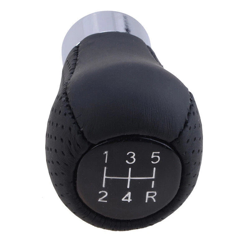 5 Speed Manual Leather Gear Shift Knob for Universal Car ( Specified)