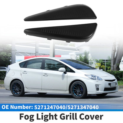 Fog Light Grills (2) for Toyota Prius (2019-2022)