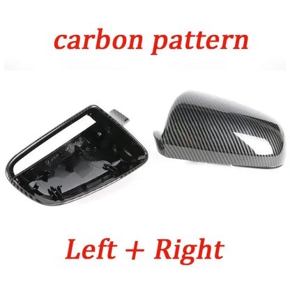 Wing Side Mirror Caps Covers for Audi A4 B7/A6 (2005–2008, 2004–2008)