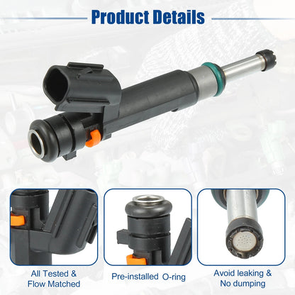 4 x Fuel Injector Nozzle for Nissan Versa 1.6 (2012-2016)