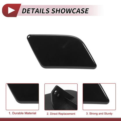 Washer Nozzle Cover Cap for BMW X1 (2013-2015) - Front Left/Right, Black