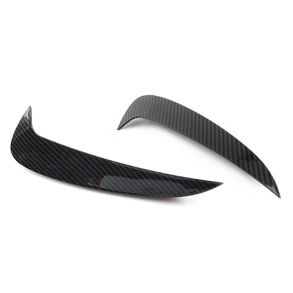 Rear Bumper Vent Cover Trim Carbon Fiber for Benz E-Class Coupe W238 C238 (16-21)