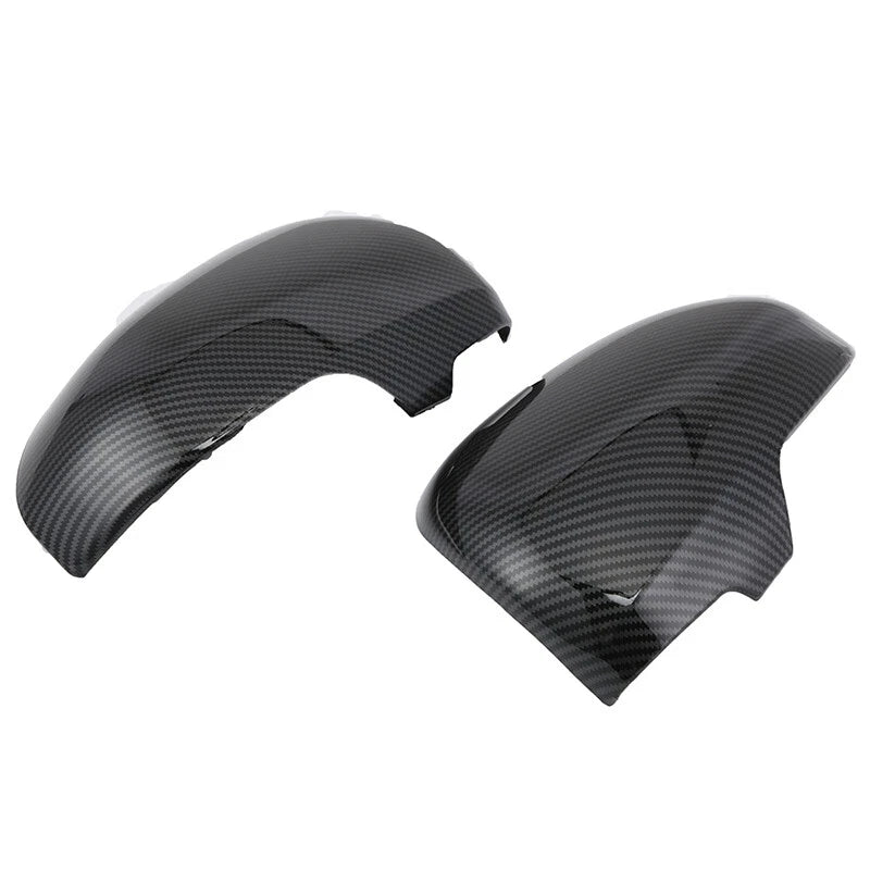 2 x Carbon Fiber Rear View Side Mirror Covers for Toyota Prius (2010-2015)