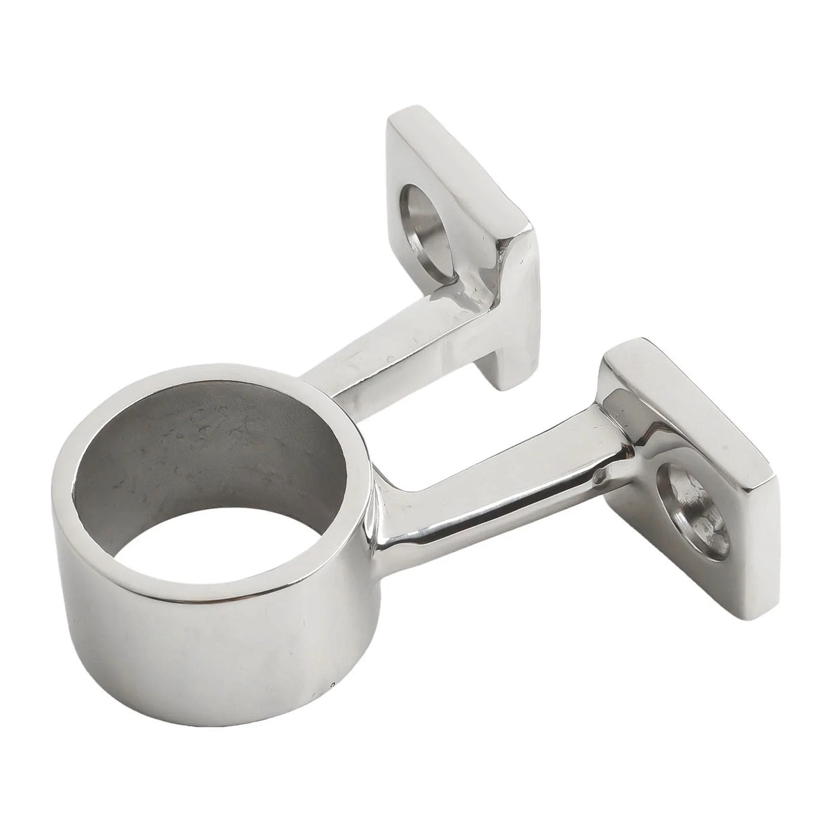 Stylish Boat Frame Rail Mount in Polished Stainless Steel for All Models