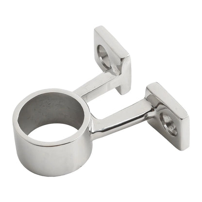 Stylish Boat Frame Rail Mount in Polished Stainless Steel for All Models