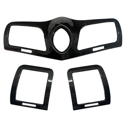 Dry Carbon Fiber Dashboard AC Vent Cover Trim for Maserati GranTurismo GC 08-17