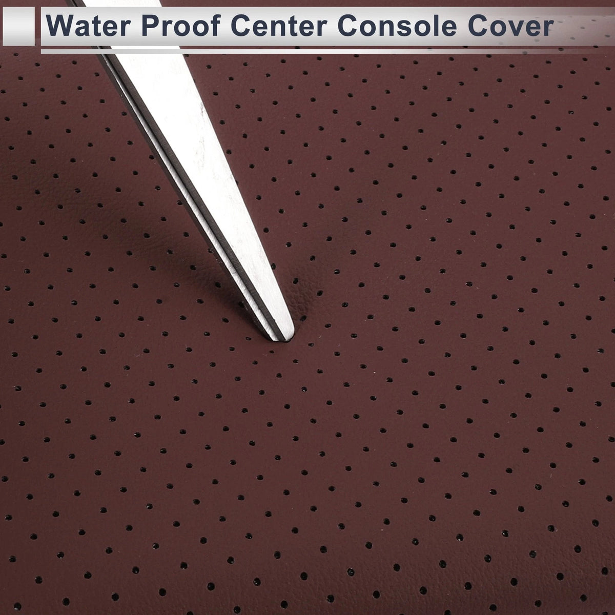 Car Center Console Cover for BMW X5 (2019-2024) - Dark Red Storage Bag Set