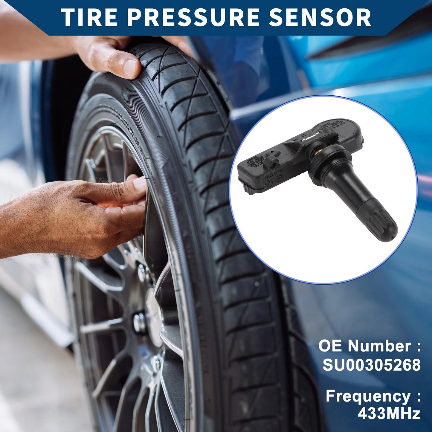 Tire Pressure Sensor for Toyota Corolla (2013–2018)