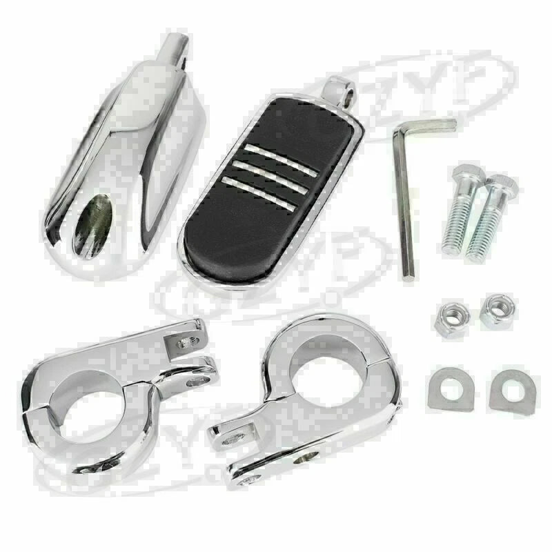 1.25" Highway Footpegs Mounts for Harley & Yamaha