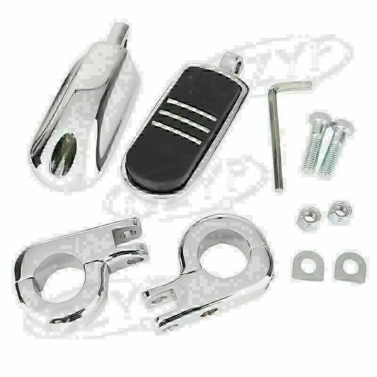 1.25" Highway Footpegs Mounts for Harley & Yamaha