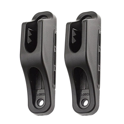 2PCS Reinforced Nylon Boat Clam Cleats for Marine Use Quick Lock Cleats