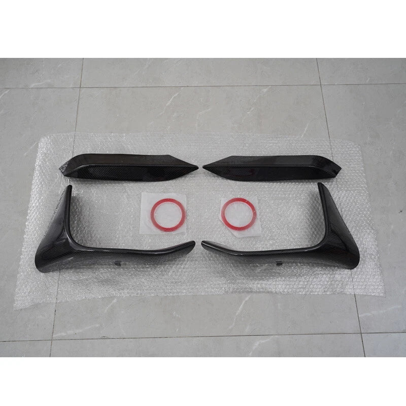 Real Carbon Front Bumper Splitters for BMW F80 M3 F82 F83 M4 (2015-2019)