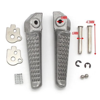 Rear Footrest Pegs for Honda NC700X NC750X NTV650 NT400 Bros (2012-2023)