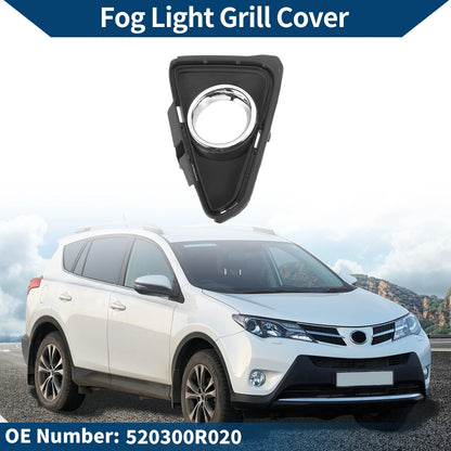 1 Pc Front Right Fog Light Grill for Toyota RAV4 (2016–2018)