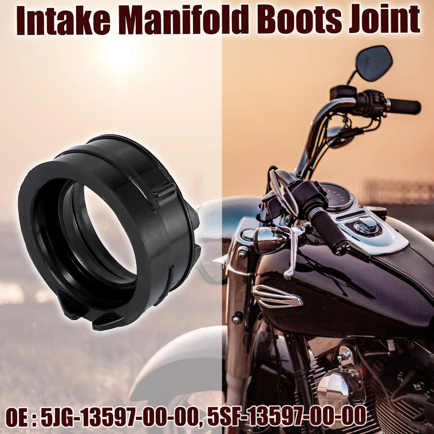 Carburetor Intake Manifold Boot Joint for Yamaha WR400F