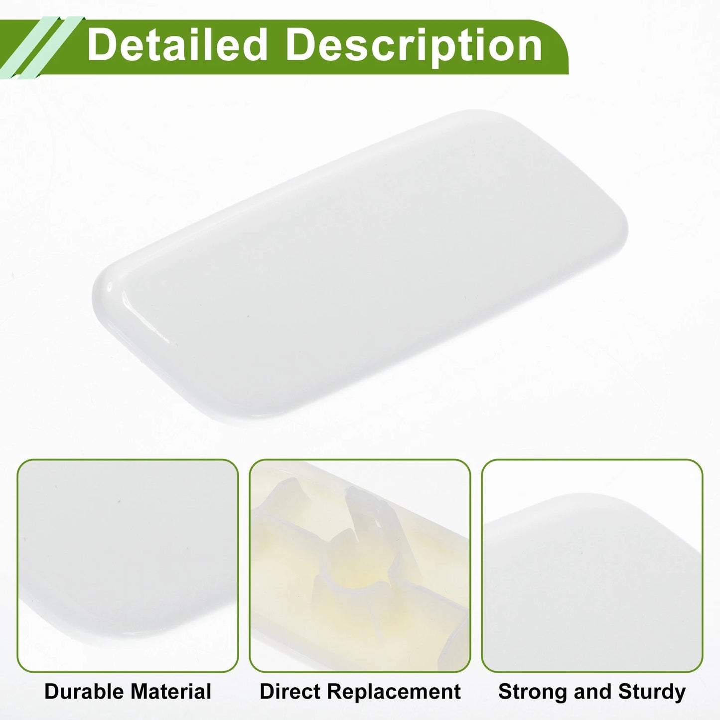 Front Right Washer Nozzle Cover for Toyota Prado (2012-2015) White