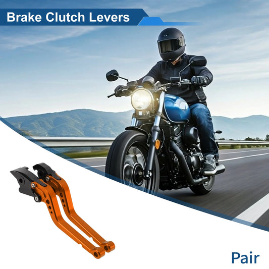 6 Position Adjustable Long Brake Clutch Levers 1pair for Honda RC51 (2000–2006)