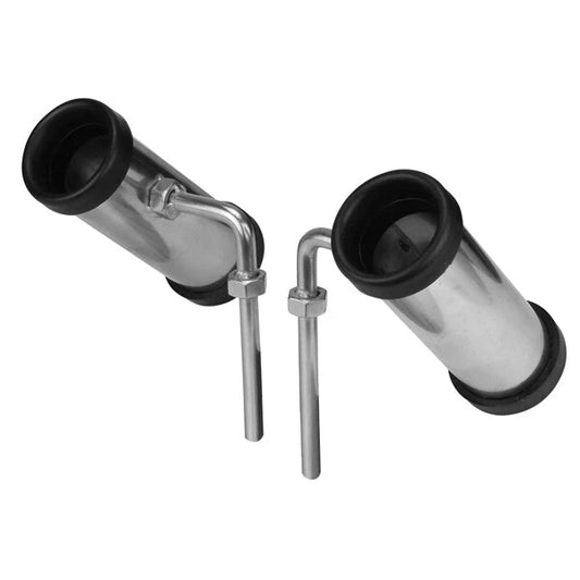Fishing Rod Holders Pair Stainless Steel for All Boats and PWC Models