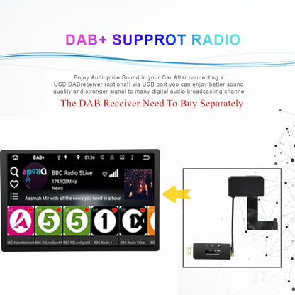 13.3'' Android 13 Car Stereo for Mercedes-Benz Sprinter (2018-2024)
